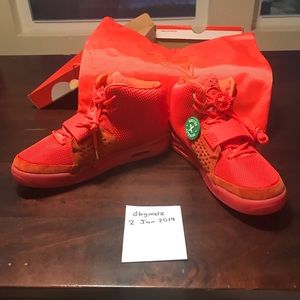 Nike Air Yeezy 2 Red